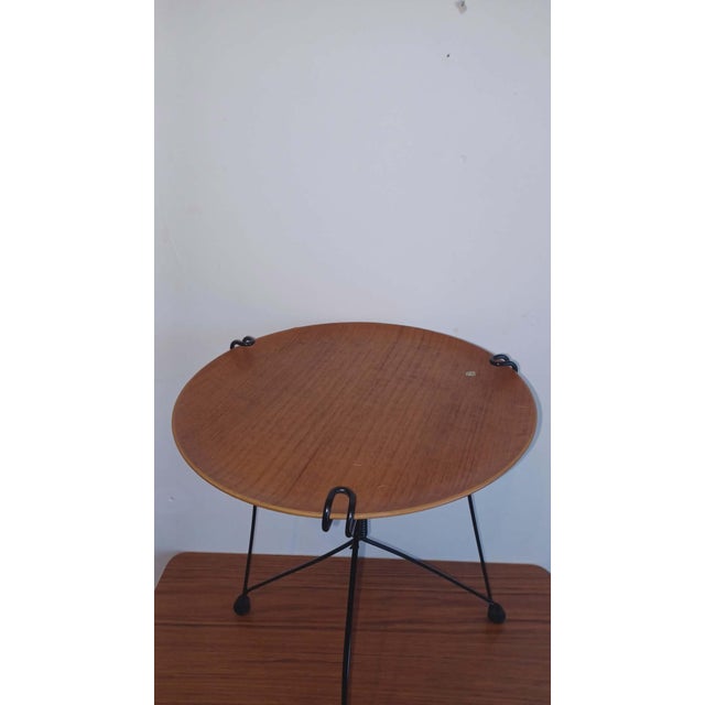 Mid-Century Teak Plant Stand, 1950s-1960s For Sale - Image 4 of 16