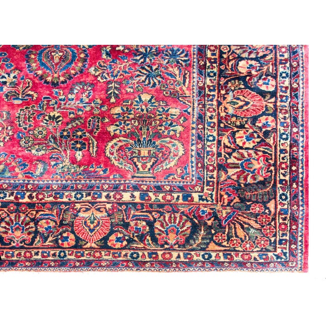 Early 20th Century Persian Sarouk Rug For Sale - Image 13 of 15