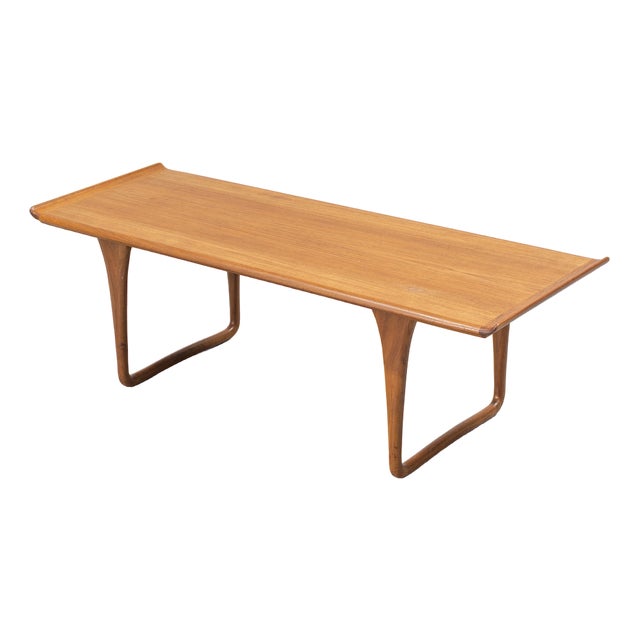 Teak Coffee Table by Svante Skogh for Seffle Mobelfarik, Sweden, 1960s For Sale
