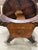 Antique American Empire Carved Mahogany Lion Paw Feet Pedestal Center Table For Sale In Kansas City - Image 6 of 11