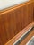 Teak Wood Headboard in Style of Falster Sleek Geometric Queen Bedframe Denmark Mid-Century Modern 1960s For Sale - Image 4 of 9