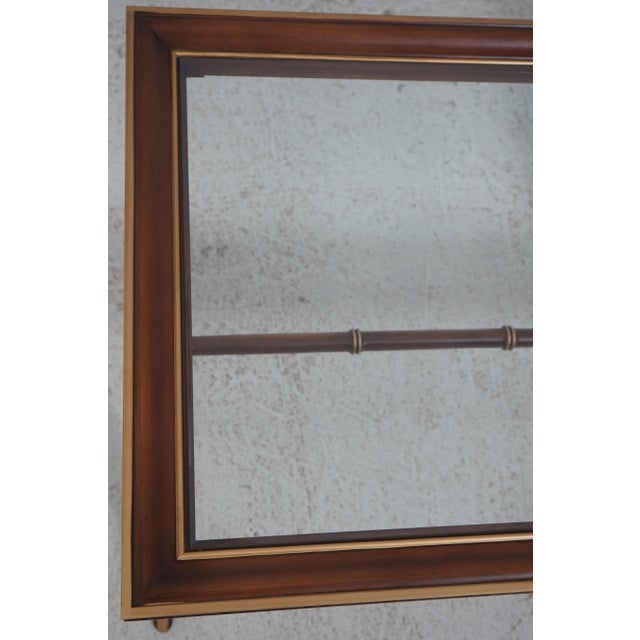 Ej Victor Glass Top Regency Style Coffee Table For Sale - Image 10 of 15