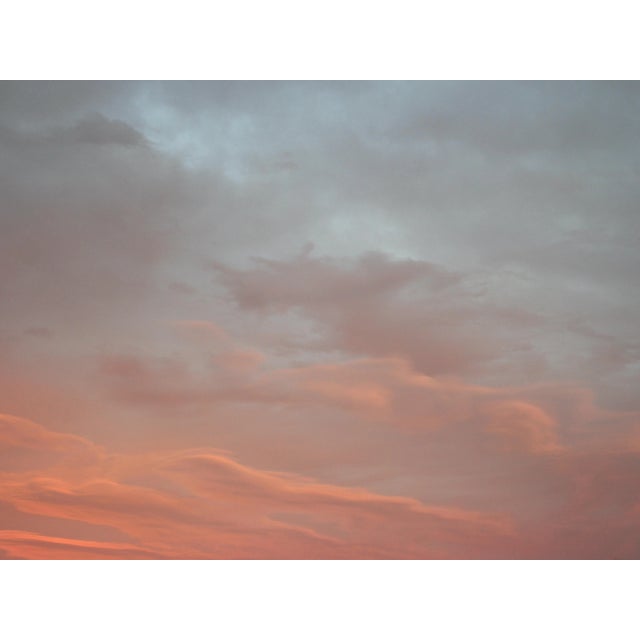 Contemporary Abstract Cloudscape Color Photograph Print For Sale