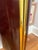 Make a dramatic design statement with this vintage cylindrical display pedestal, finished in a rich high-gloss maroon...