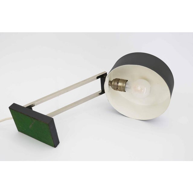 Gray Minimalist Desk Lamp from Kaiser-Leuchten, Germany, 1960s For Sale - Image 8 of 10