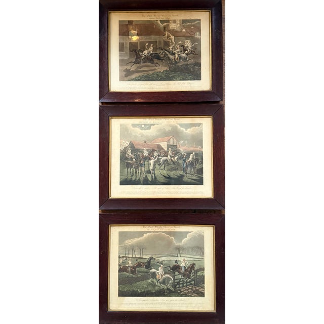 Paper 19th Century Etchings - Set of 3 For Sale - Image 7 of 12