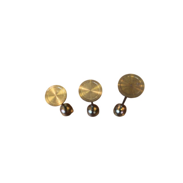 Tulip Candlesticks by Pierre Forssell for Skultuna, 1960s, Set of 3 For Sale - Image 6 of 11