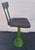 1910s A Pair of Early 20th-Century Cast Iron Soda Fountain Swivel Stools With Greek Key Backs. For Sale - Image 5 of 18