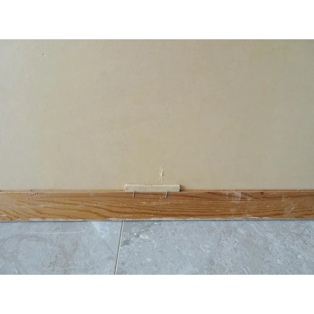 Painting Harry Winkler, African Coast, Germany, 1960s, Plastic & Wood & Paper For Sale - Image 9 of 11