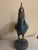 Antique Chinese multicolored Cloisone Rooster sculpture
