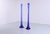 Contemporary Large 124 Blue Glass Vases by Euroglass, 1970s, Set of 2 For Sale - Image 3 of 16