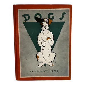 1927 Dogs by Julius King Book
