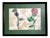 Donald Baechler Offset Lithograph Hand Signed Dated by Artist W/ Provenance and Printer's Watermark For Sale