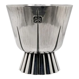 English Modernist Gerald Benney Sterling Silver Cordial Cup or Shot Glass - Sl