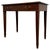 An elegant 19th-century English writing table, finely crafted from mahogany in the Georgian style and distinguished by its...