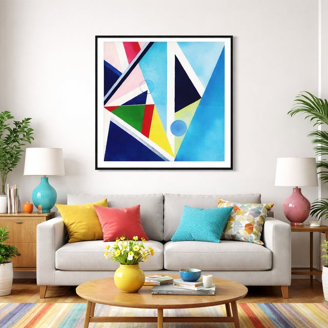 2010s Abstract Expressionistic Painting, Kites 5 - Limited Edition Art Print (1/16) For Sale - Image 5 of 5