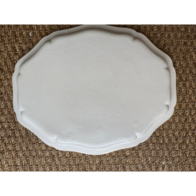 Arts & Crafts Liz Marsh Lily of the Valley Handmade Decorative Wall Platter For Sale - Image 3 of 3