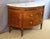 Brown Louis XVI Style Half-Moon Commode with Doors, 1940s For Sale - Image 8 of 14
