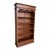19th Solid Oak Bookcase or Etagere With Five Shelves For Sale