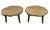Hollywood Regency Pair of Vintage Hollywood Regency Cast Metal Organic Tree Slice Style Side Tables For Sale - Image 3 of 12