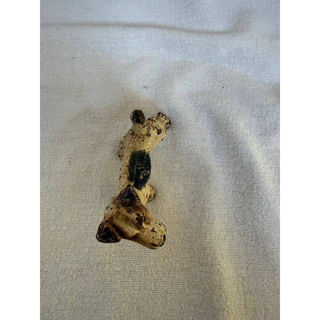 1930s Cast Iron Hubley Jack Russell Terrier For Sale - Image 11 of 11