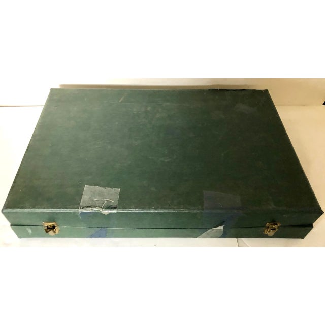 Vintage Guy Degrenne French Silver Plated Flatware, Set of 37 For Sale - Image 12 of 13