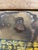 Antique Victorian Dome Top Embossed Immigrant Trunk Steamer Trunk For Sale - Image 16 of 18