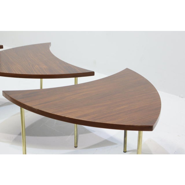 1950s Vintage Coffee Tables by Peter Hvidt & Orla Mølgaard-Nielsen for France & Søn, 1955, Set of 6 For Sale - Image 5 of 13