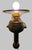 Metal C Gray Chandlers 1882 Scotland Green Cased Glass Brass Gimble Wall Mount Lamp For Sale - Image 7 of 18