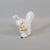 1970s Vintage Italian White Glazed Terracotta Squirrel Figurine For Sale - Image 5 of 10