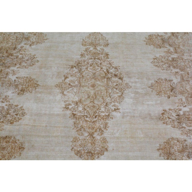 Turkish Vintage Turkish Hand Knotted Wool Rug, 4'9''x8' For Sale - Image 3 of 5