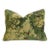 Scalamandré Italian Velvet Marly Tapestry Botanical Feather/Down Pillow 24" X 18" For Sale