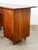 1960s Mid Century Modern Desk Solid Walnut Executive Office Ace Hi 6 Drawer Floating For Sale - Image 9 of 11