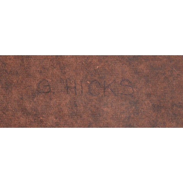 Misty Forest, 1970s Landscape by Gary Hicks For Sale - Image 10 of 11