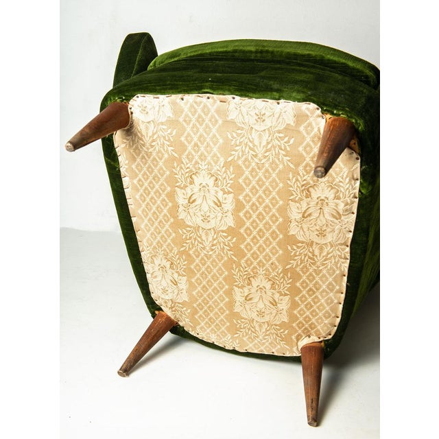 Wood Armchair by Sala & Giorgio Madini for Galimberti, Cantù For Sale - Image 7 of 8