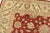Ziegler Rug 9' X 11'10'' Red Wool Traditional Hand-Knotted Oriental Carpet For Sale In Philadelphia - Image 6 of 12