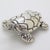 Vintage Italian Handmade Silver Loggerhead Sea Turtle Figurine, 1980s For Sale - Image 6 of 11