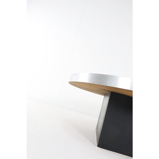 Coffee Table in the Style of Willy Rizzo For Sale - Image 4 of 5