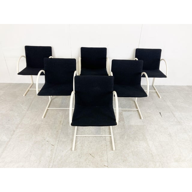 Postmodern Cirkel Dining Chairs from Metaform, 1980s, Set of 6 For Sale - Image 13 of 16