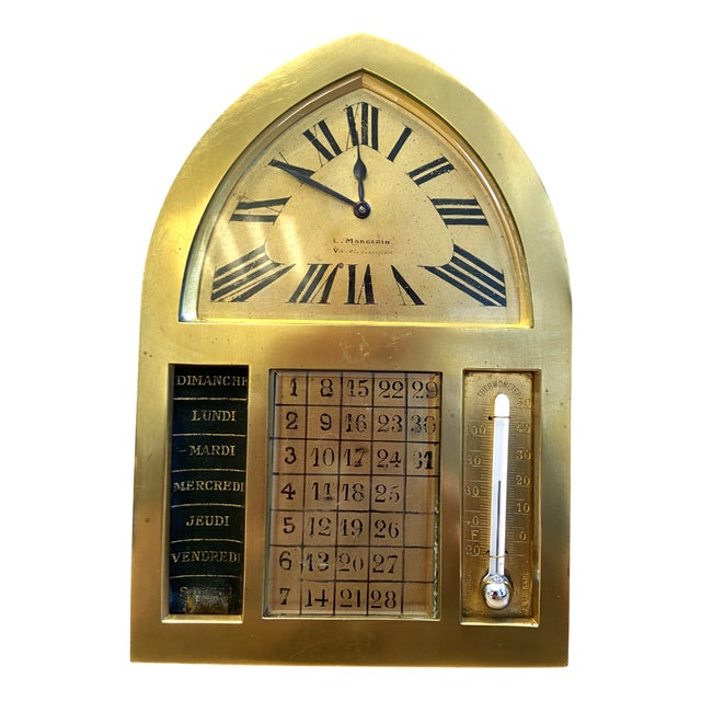 Easel Clock Model Just from Charles Victor Hour, 1935 For Sale