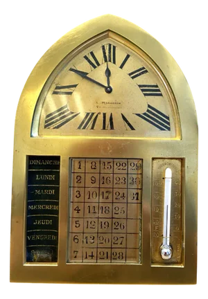 Easel Clock Model Just from Charles Victor Hour, 1935
