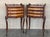 French Nightstands in Walnut with Three Drawers, 1940s, Set of 2 For Sale - Image 18 of 18