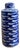 Schoal Blue and With Fish Design Tall Ginger Jar For Sale