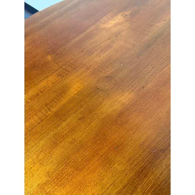 Brown Ethan Allen British Classics Lamp Table Finish 260 For Sale - Image 8 of 9