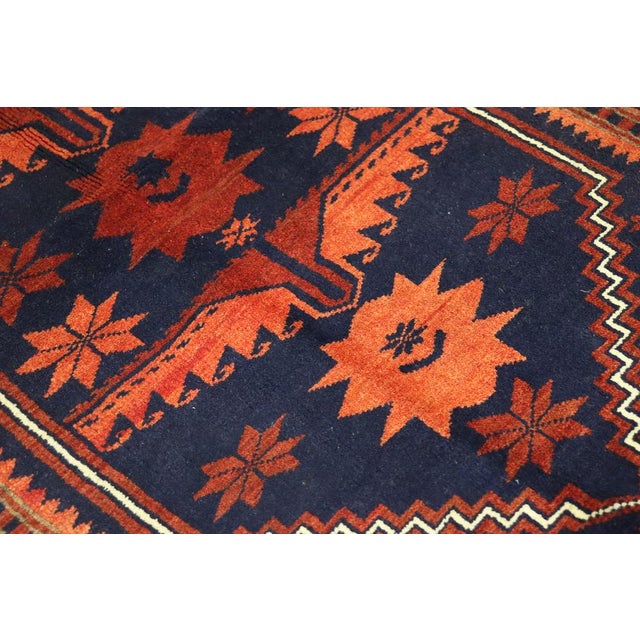 Vintage Turkish Hand Knotted Rug, 1950s For Sale - Image 11 of 18