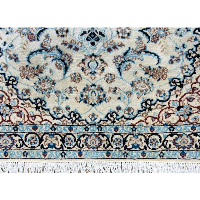 Persian Vintage Persian Naein Rug For Sale - Image 3 of 16