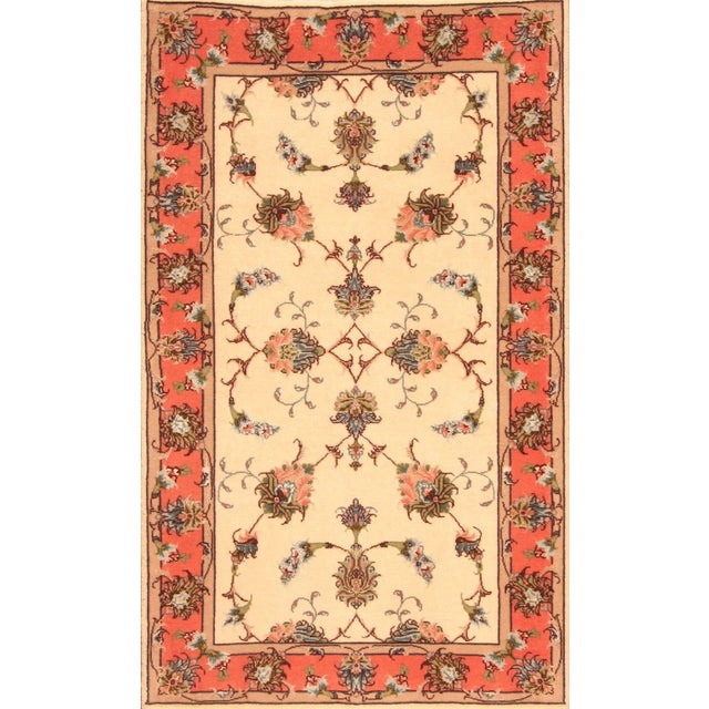 Middle Eastern Rug in Wool For Sale
