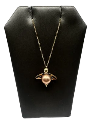 Bug Charm Pendant in 14kt Yellow Gold With Rose Gold Accent - 16-18", New