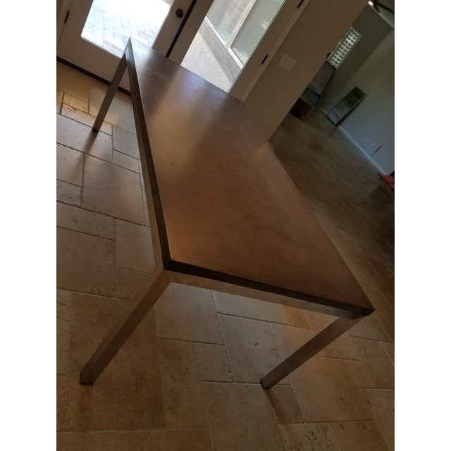 Modern Industrial Concrete Dining Table Chairish