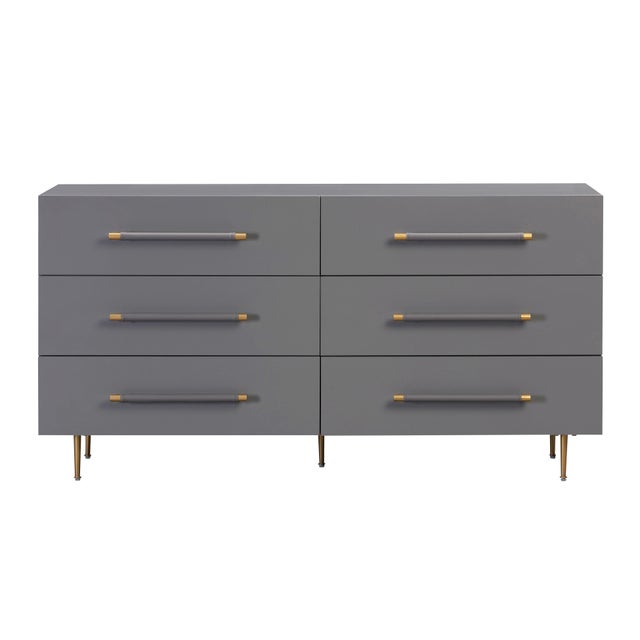 Simple yet brimming with understated elegance, the Trident dresser offers modern appeal and stylish functionality....